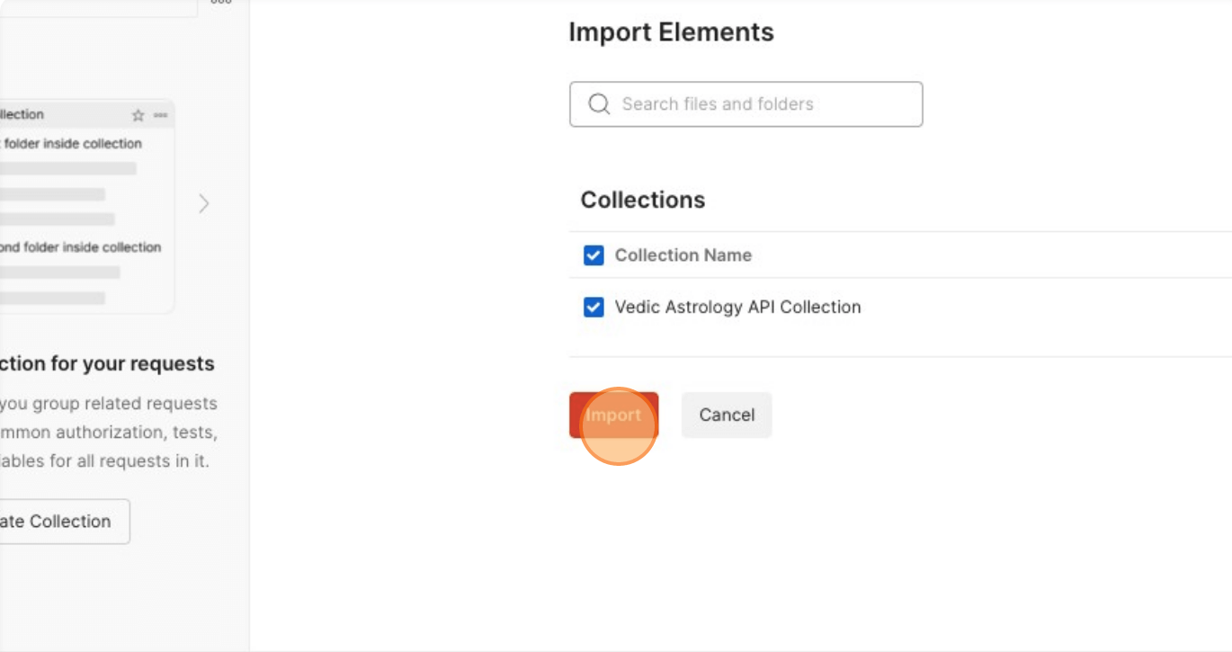 Postman Import Step 3