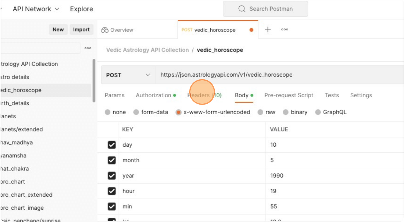 Change Language Step 1