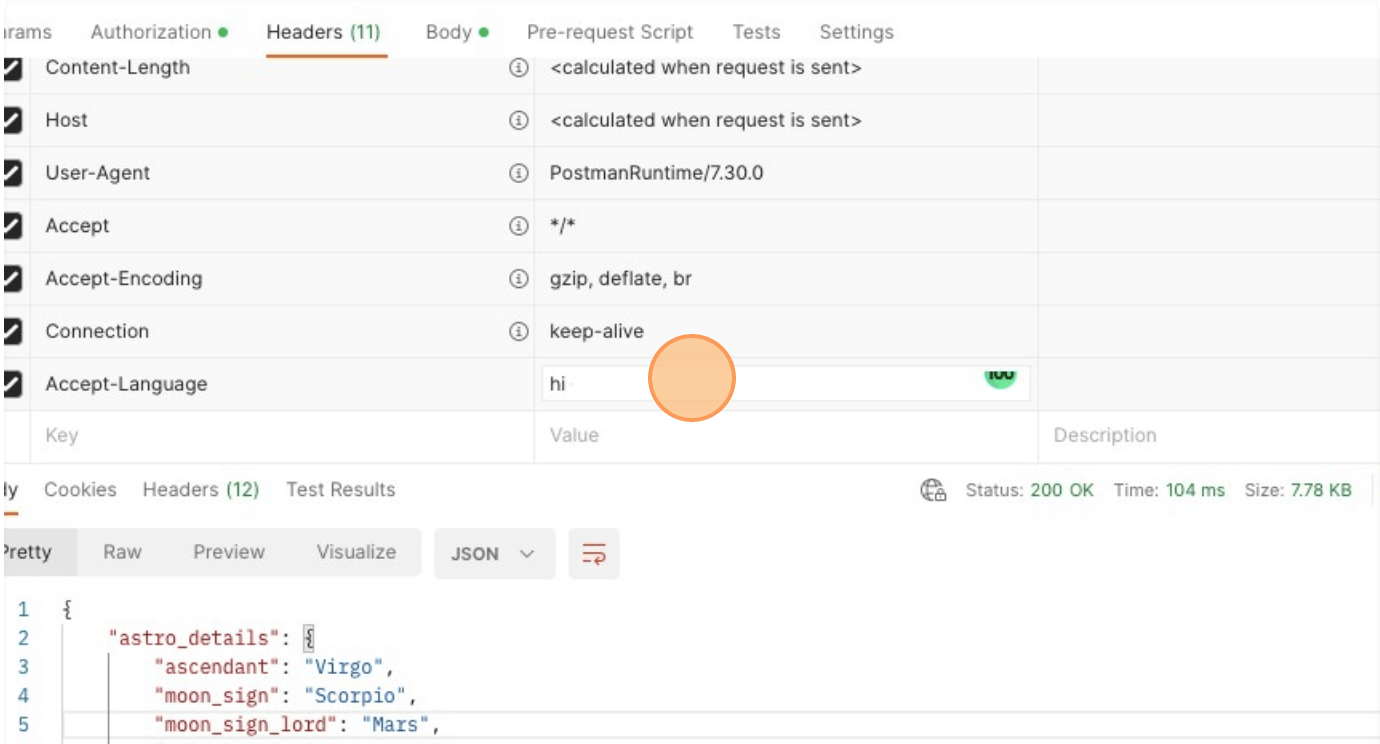 Change Language Step 4
